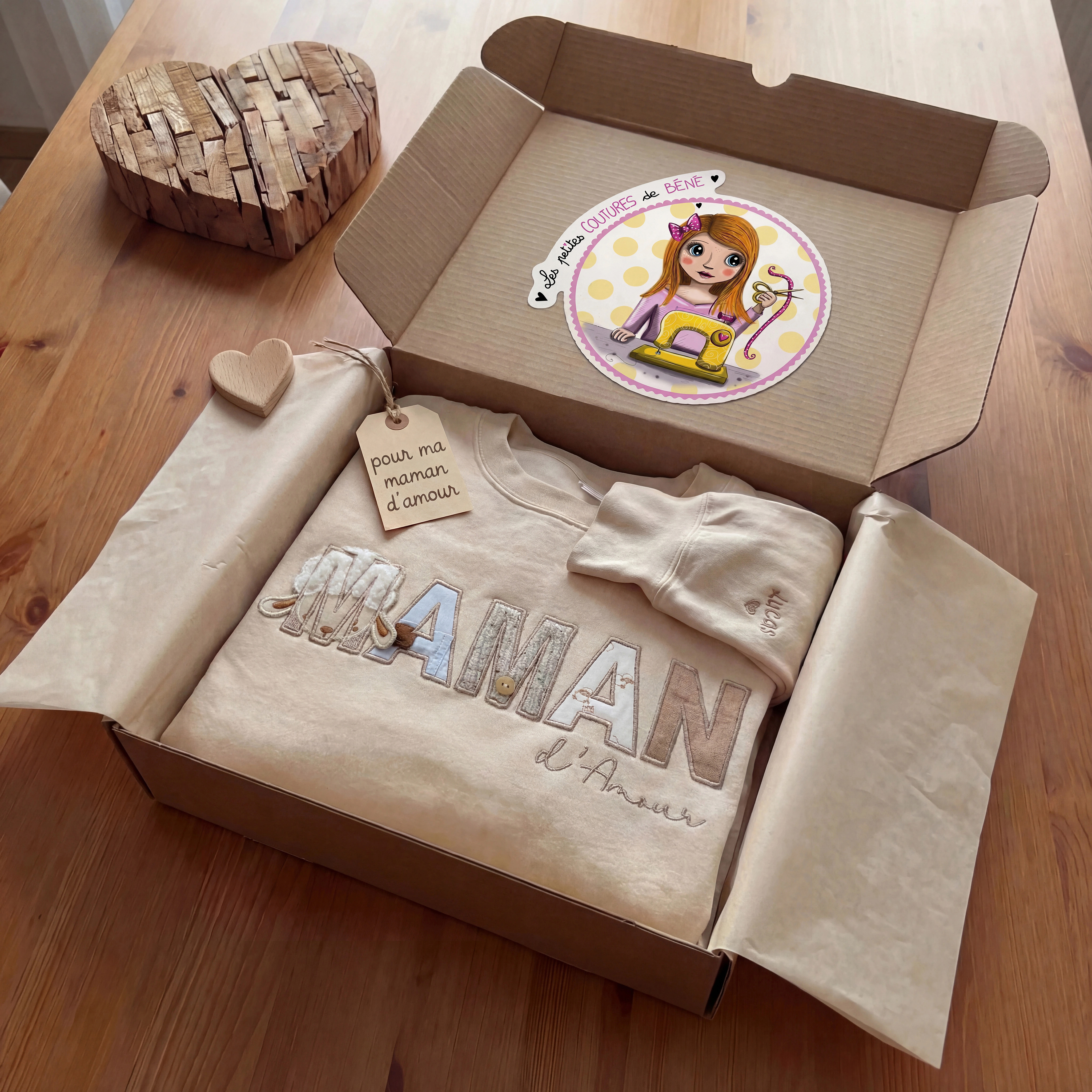 Packaging cadeau — Les petites coutures de Béné