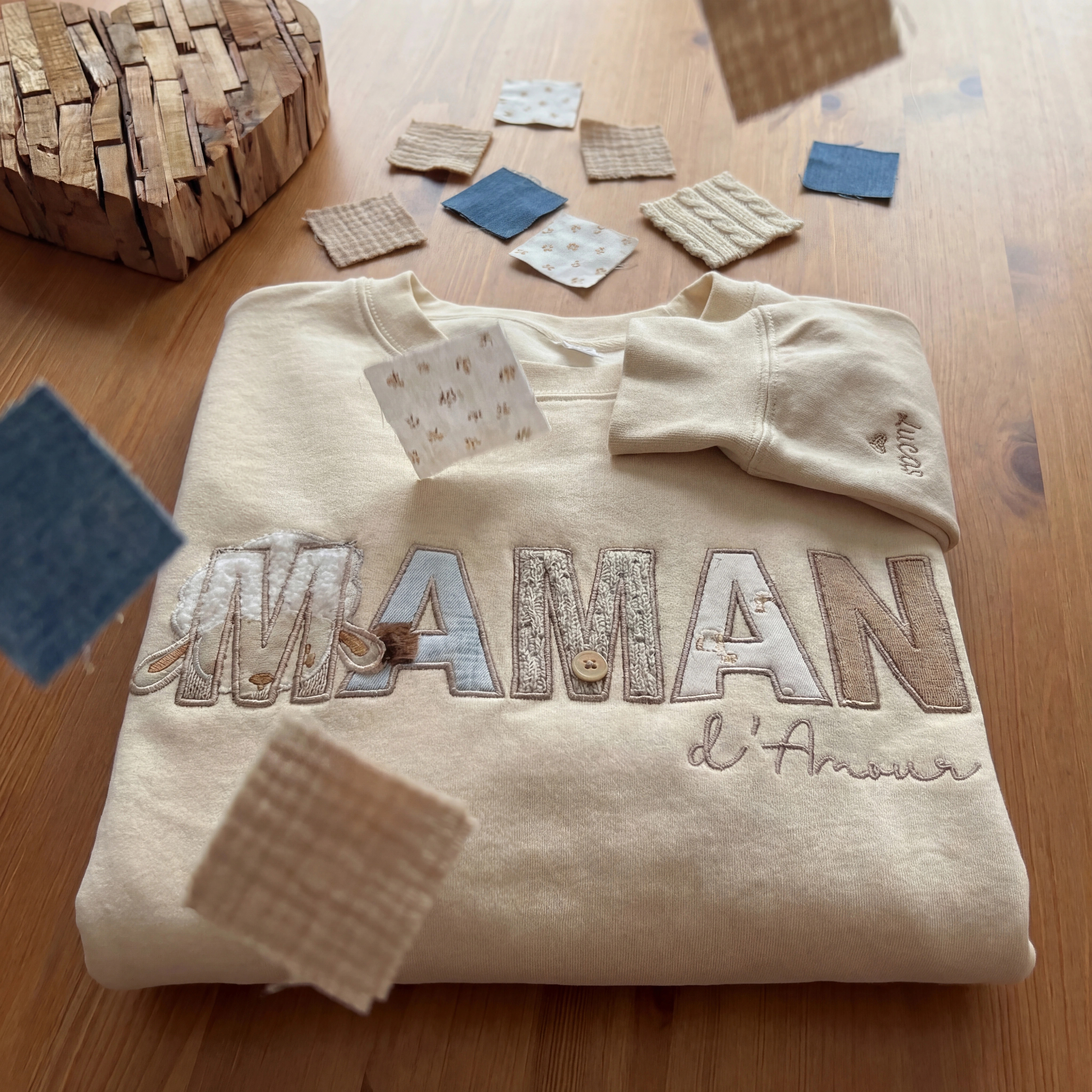 Sweat Maman d'Amour — Les petites coutures de Béné