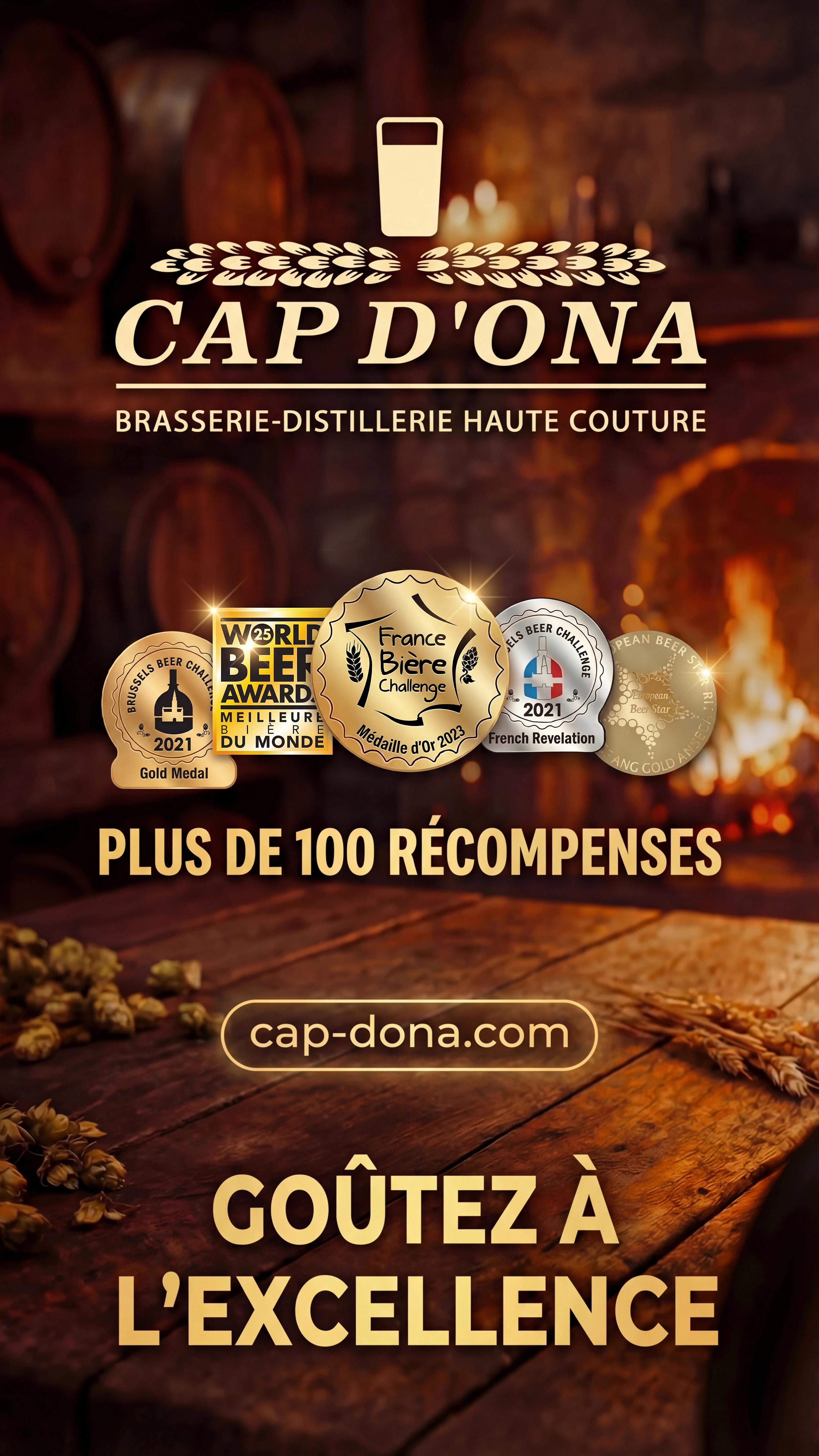 Visuel récompenses — Cap d'Ona
